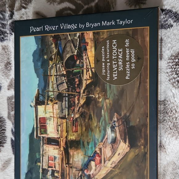 Art & Fable Puzzle Co. Pearl River Village - 500 Piece Jigsaw Puzzle - Picture 3 of 7